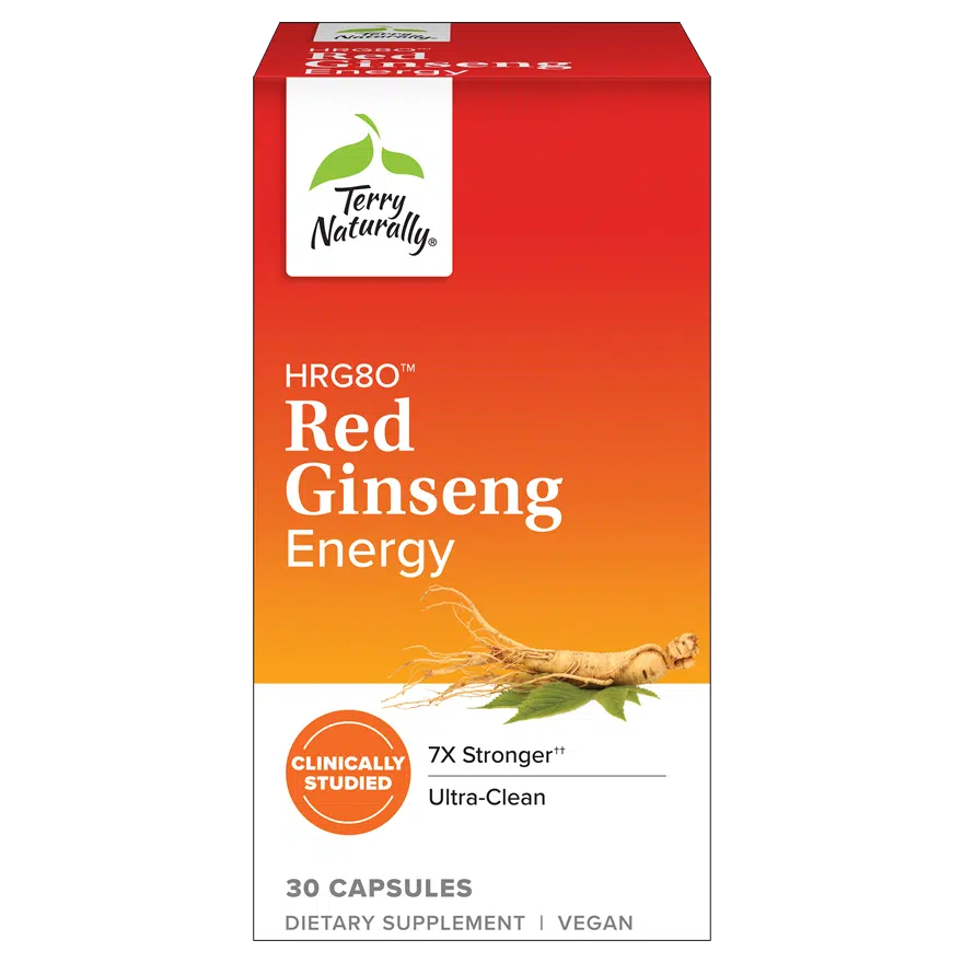Red Ginseng (HRG80™) Energy Capsules
