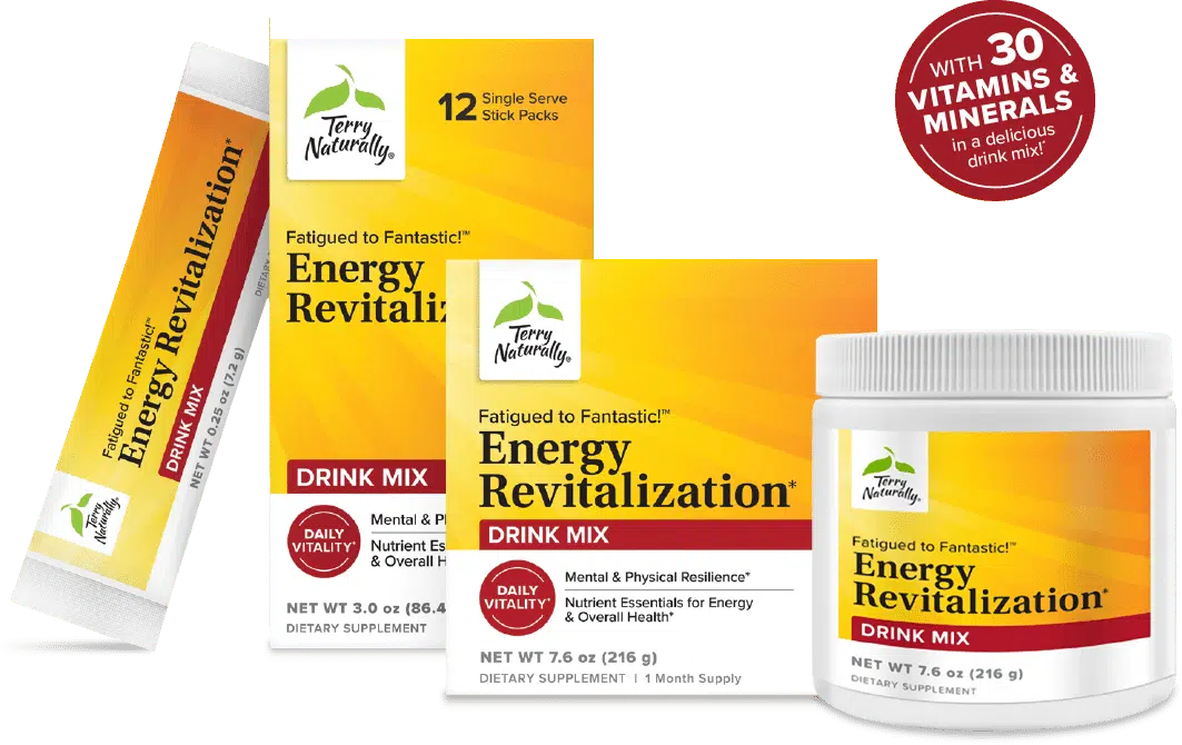 New Fatigued to Fantastic Vitamin Powder Drink Mix Products